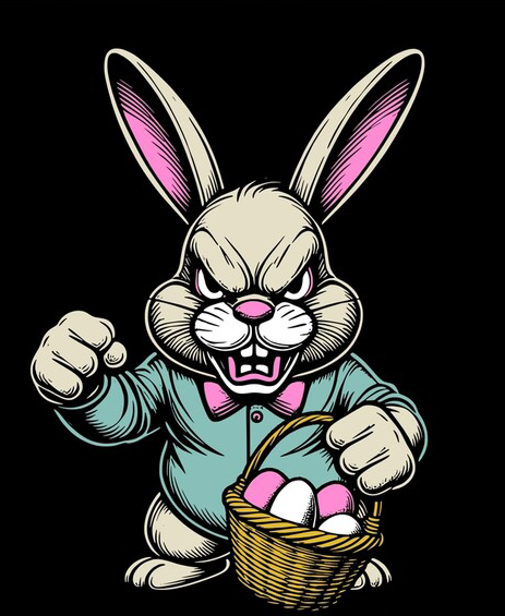 Lapin, œufs et ragots